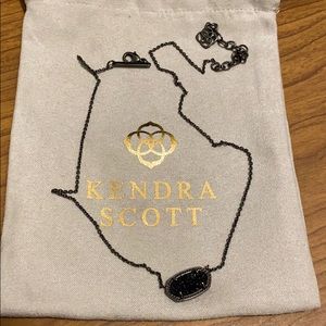 Black Kendra Scott necklace